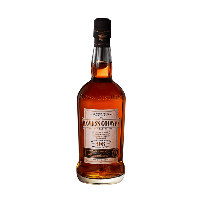 Daviess County French Oak Barrel Finished Kentucky Straight Bourbon Whiskey - ForWhiskeyLovers.com