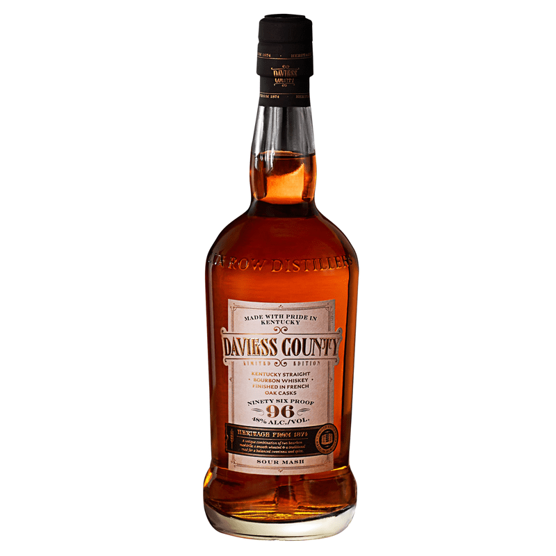 Daviess County French Oak Barrel Finished Kentucky Straight Bourbon Whiskey - ForWhiskeyLovers.com