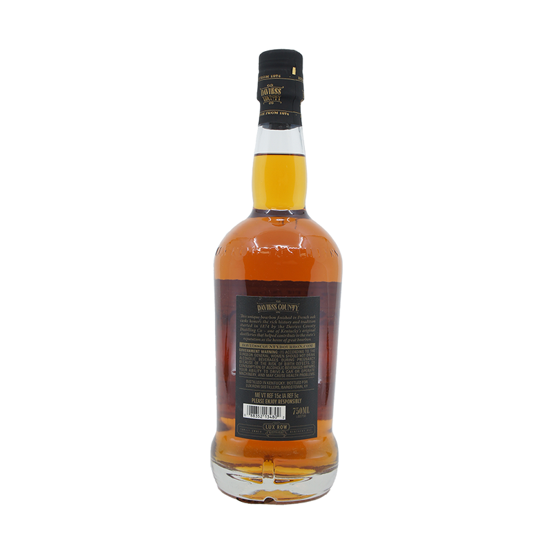 Daviess County French Oak Barrel Finished Kentucky Straight Bourbon Whiskey - ForWhiskeyLovers.com
