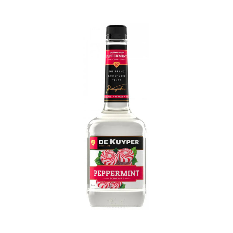 DeKuyper Peppermint Schnapps Liqueur 750ml - ForWhiskeyLovers.com