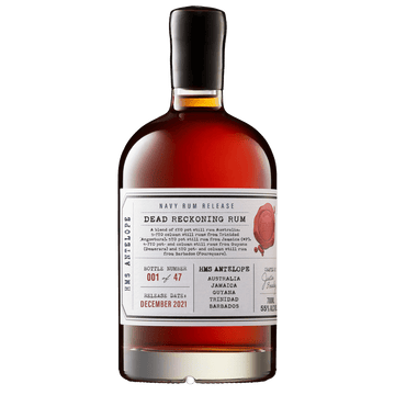 Dead Reckoning 'HMS Antelope' Blended Rum - ForWhiskeyLovers.com