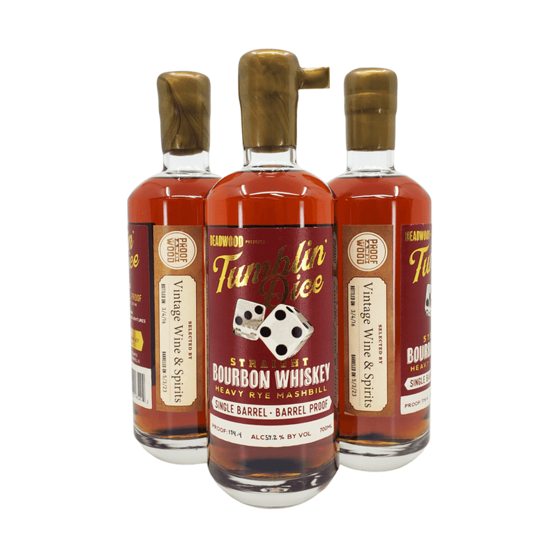 Deadwood Tumblin' Dice 7 Year Old Straight Bourbon Single Barrel Private Selection - ForWhiskeyLovers.com