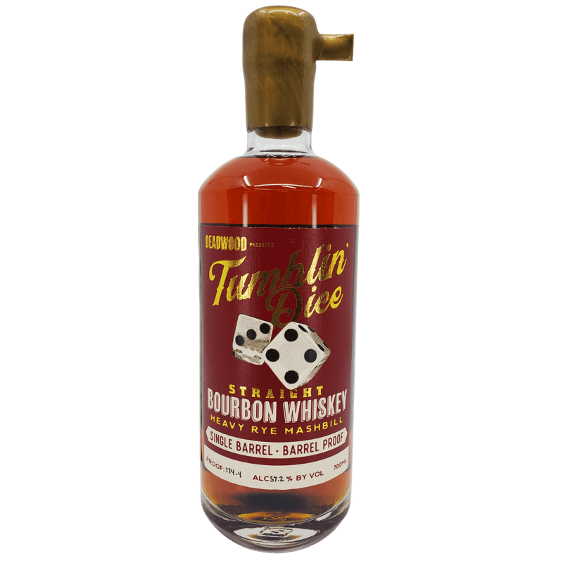 Deadwood Tumblin' Dice 7 Year Old Straight Bourbon Single Barrel Private Selection - ForWhiskeyLovers.com