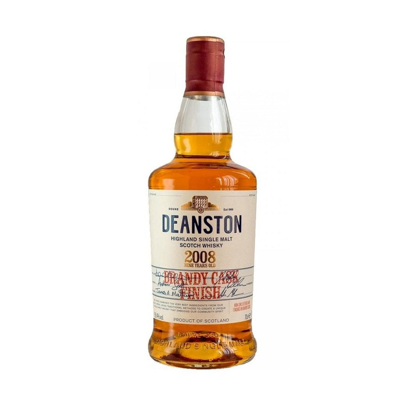 Deanston 9 Year Old 2008 Brandy Cask Finish Highland Single Malt Scotch Whisky - ForWhiskeyLovers.com