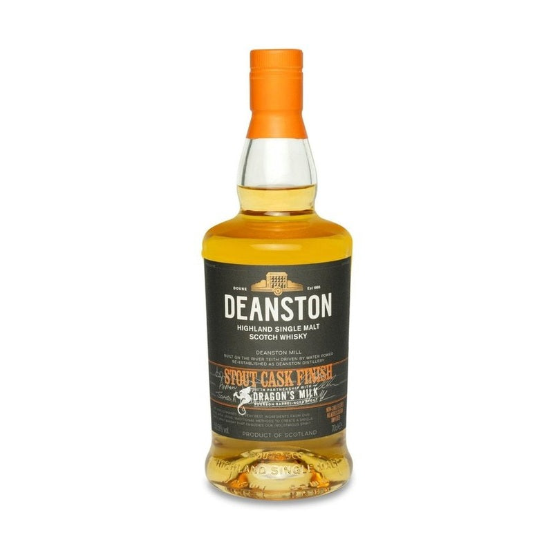 Deanston Dragon's Milk Stout Cask Finish Highland Single Malt Scotch Whisky - ForWhiskeyLovers.com