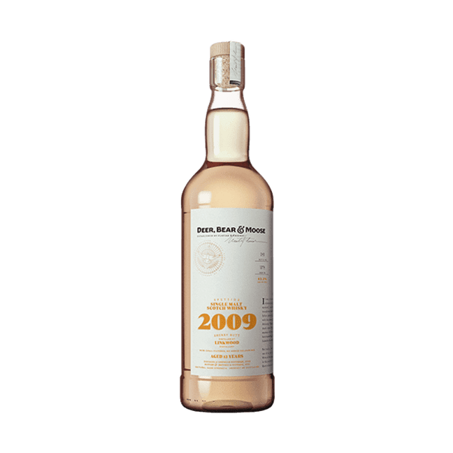 Deer, Bear & Moose Linkwood 2009 12 Year Old - ForWhiskeyLovers.com