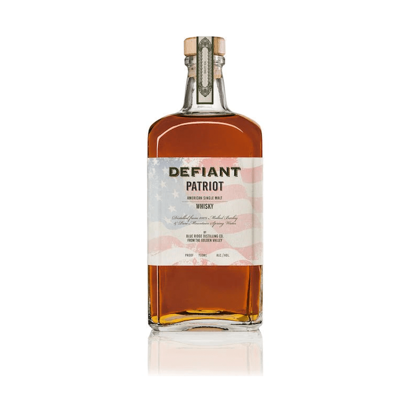 Defiant Patriot Cask Strength American Single Malt Whisky 750mL - ForWhiskeyLovers.com