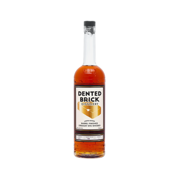 Dented Brick Distillery Barrel Finished Straight Rye Whiskey 750ml - ForWhiskeyLovers.com