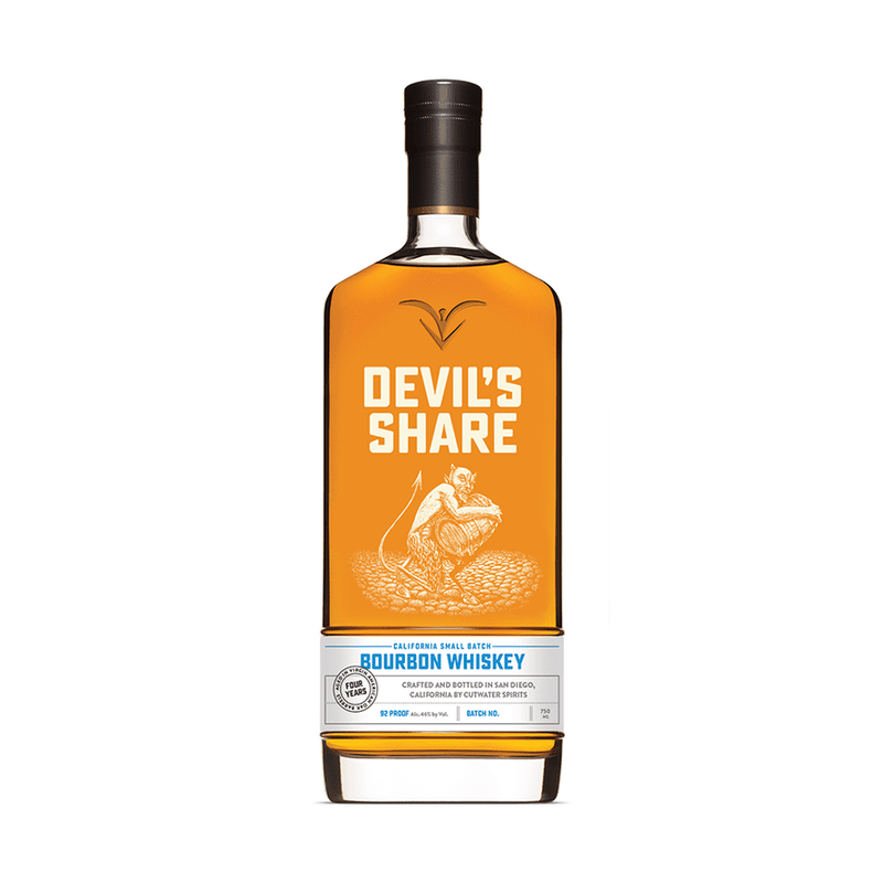 Devil's Share California Small Batch Bourbon Whiskey - ForWhiskeyLovers.com