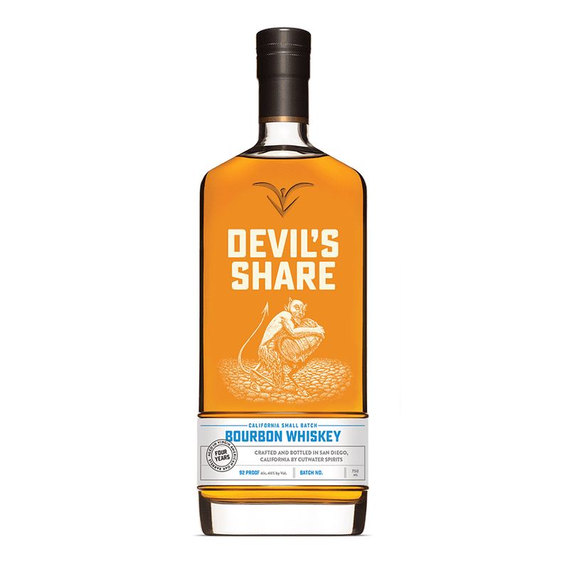 Devil's Share California Small Batch Bourbon Whiskey - ForWhiskeyLovers.com