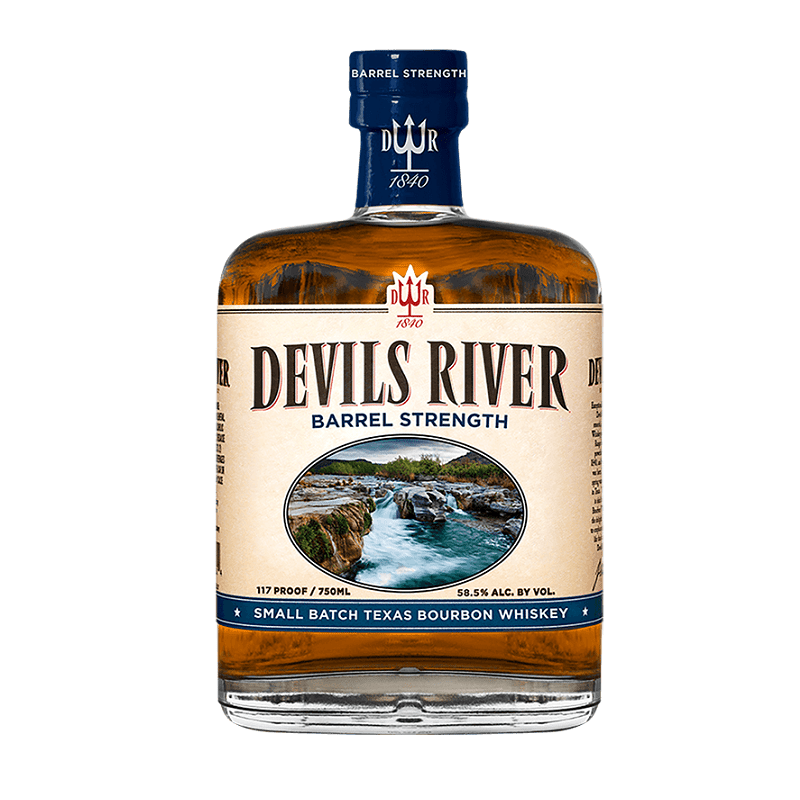 Devils River Barrel Strength Small Batch Texas Bourbon Whiskey - ForWhiskeyLovers.com