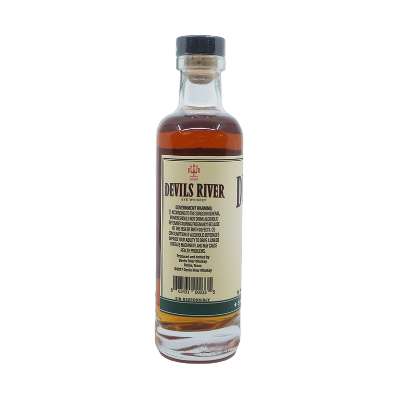 Devils River Small Batch Texas Rye Whiskey - ForWhiskeyLovers.com