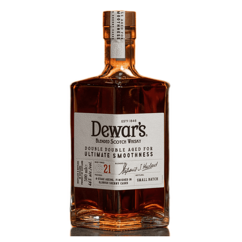 Dewar's 21 Year Old Double Double Blended Scotch Whisky - ForWhiskeyLovers.com