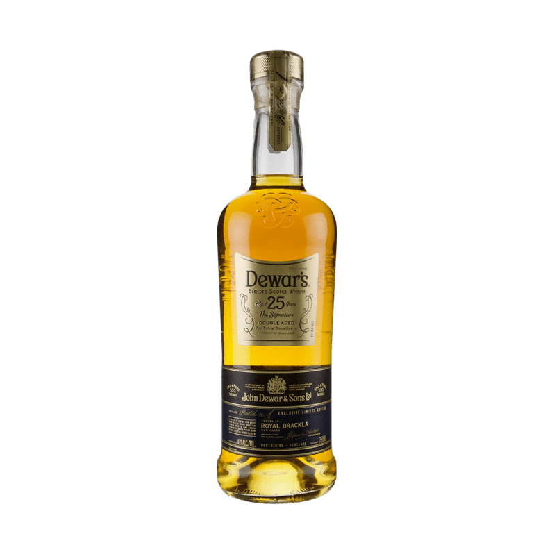Dewar's 25 Aged 25 Years 'The Signature' Double Aged Blended Scotch Whisky - ForWhiskeyLovers.com