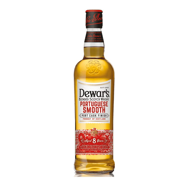 Dewar's 'Portuguese Smooth' 8 Year Old Port Cask Finish Blended Scotch Whisky - ForWhiskeyLovers.com