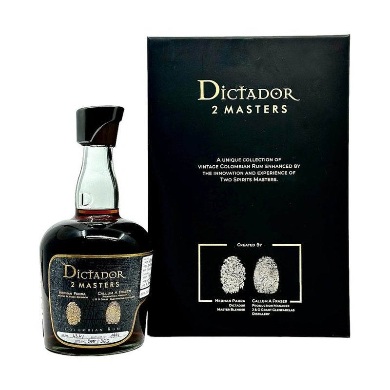 Dictador 2 Masters 1974 Glenfarclas 44 Year Old Rum - ForWhiskeyLovers.com