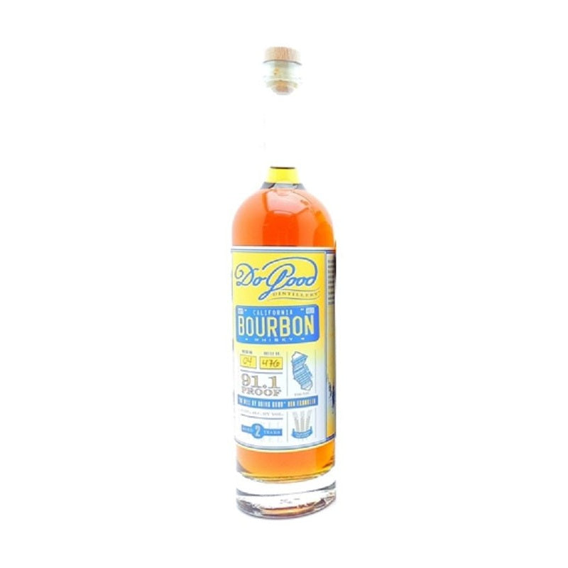 Do Good Distillery California Bourbon Whisky - ForWhiskeyLovers.com