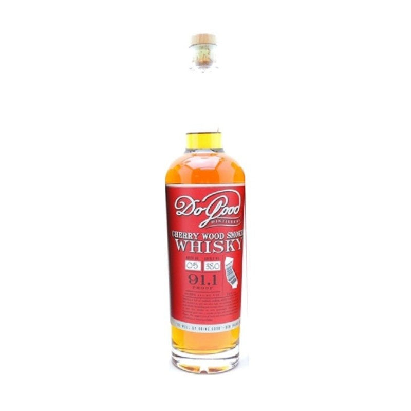 Do Good Distillery Cherry Wood Smoked Whisky - ForWhiskeyLovers.com