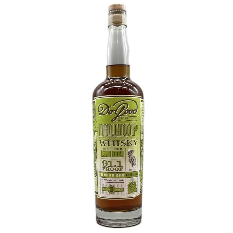 Do Good Distillery D.G.D. Hop Flavored Whisky - ForWhiskeyLovers.com