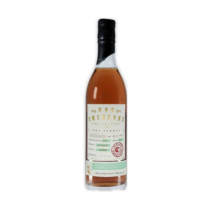 Doc Swinson's 'Dos Padres' Exploratory Cask Series Anejo Tequila Cask Finish Straight Bourbon Whiskey - ForWhiskeyLovers.com