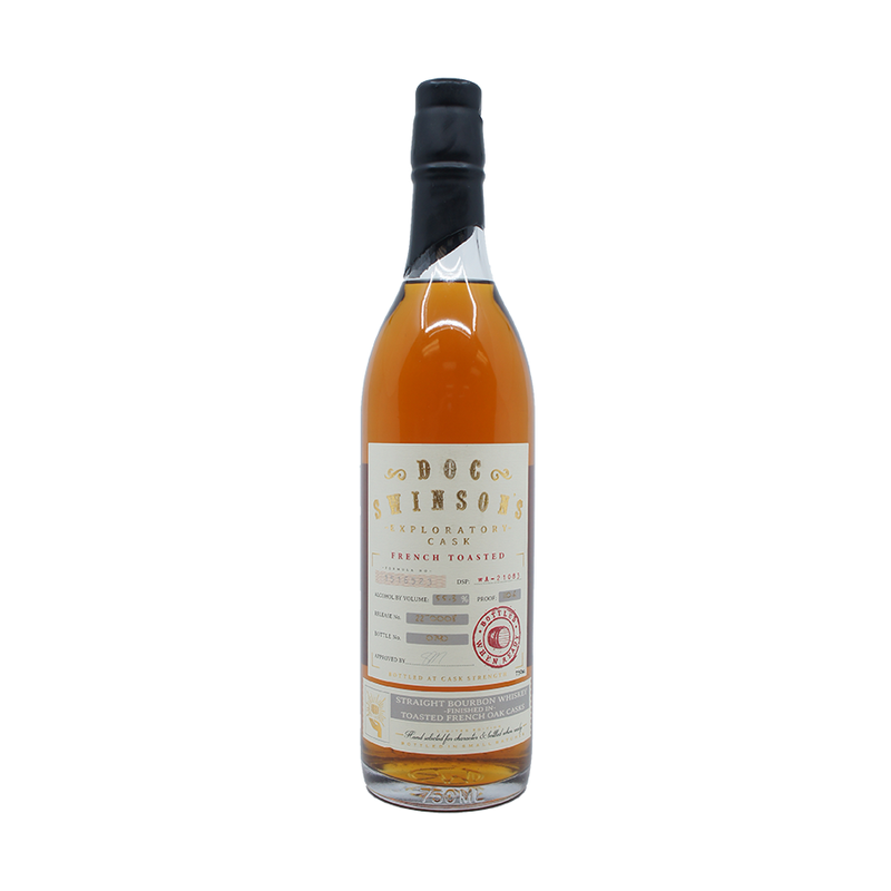 Doc Swinson's Exploratory Cask Series French Toasted Oak Cask Finish Straight Bourbon Whiskey - ForWhiskeyLovers.com
