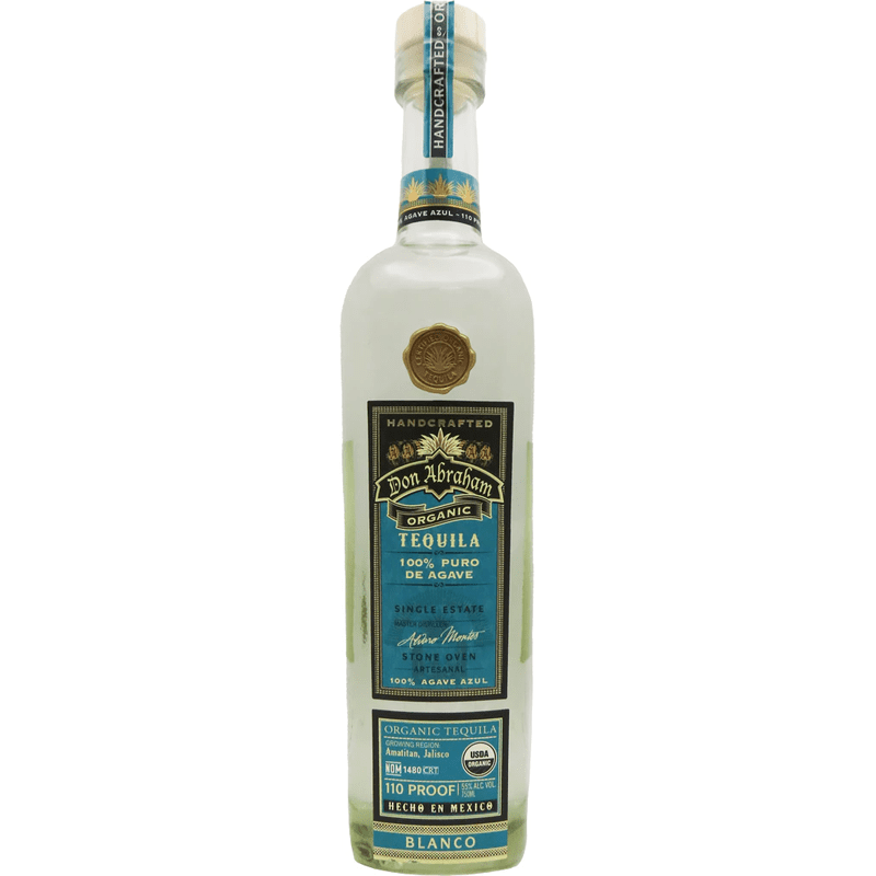 Don Abraham Organic Blanco 110 Proof Tequila - ForWhiskeyLovers.com