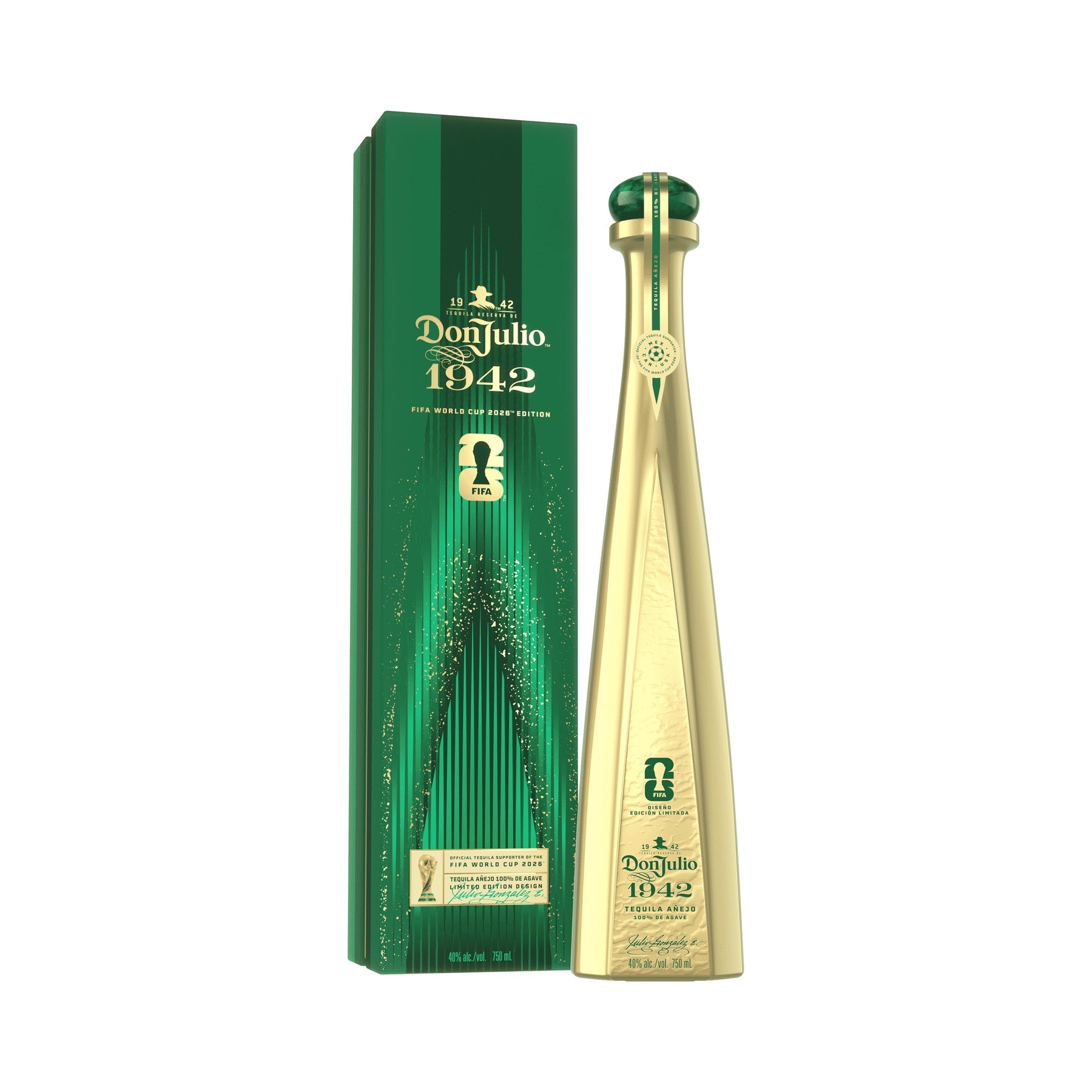 Don Julio 1942 FIFA World Cup 2026 Edition Tequila 750ml - ForWhiskeyLovers.com