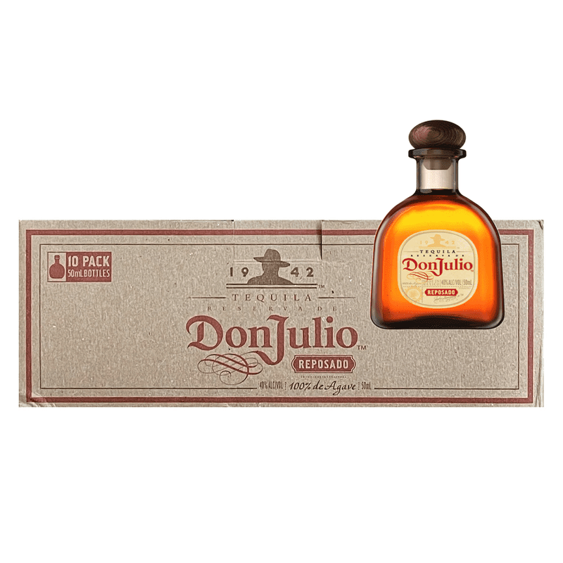 Don Julio Reposado Tequila 10-Pack 50ml - ForWhiskeyLovers.com