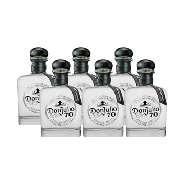 Don Julio Tequila 70th Anniversary 50ml 6-Pack Edition - ForWhiskeyLovers.com