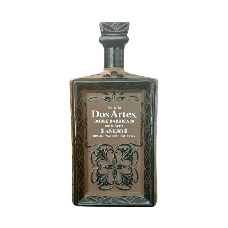 Dos Artes Tequila Añejo Doble Barrica Vente Brown - ForWhiskeyLovers.com