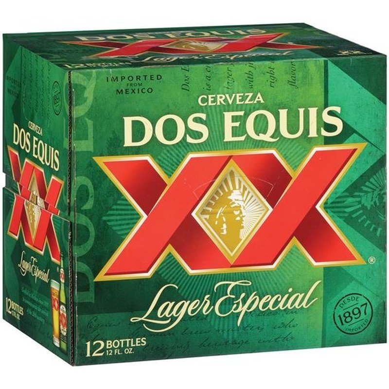 Dos Equis 12-Pack Bottles - ForWhiskeyLovers.com