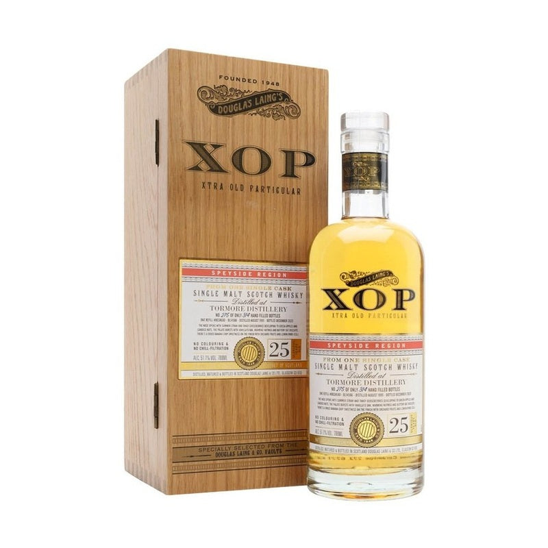 Douglas Laing's 25 Year Old XOP Xtra Old Particular Tormore Single Malt Scotch Whisky - ForWhiskeyLovers.com