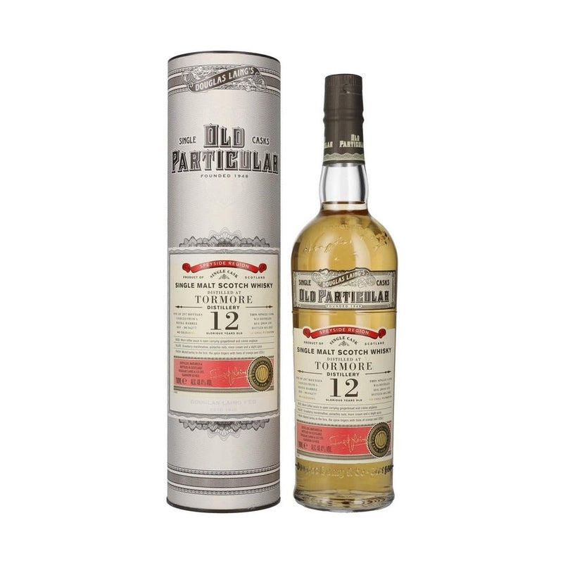 Douglas Laing's Old Particular 12 Year Old Tormore Single Malt Scotch Whisky - ForWhiskeyLovers.com
