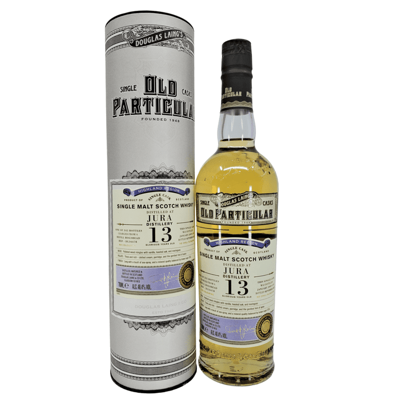 Douglas Laing's Old Particular 13 Year Old Jura Single Malt Scotch Whisky - ForWhiskeyLovers.com