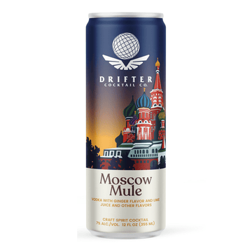 Drifter Cocktail Co. 'Moscow Mule' Cocktail 4-Pack - ForWhiskeyLovers.com