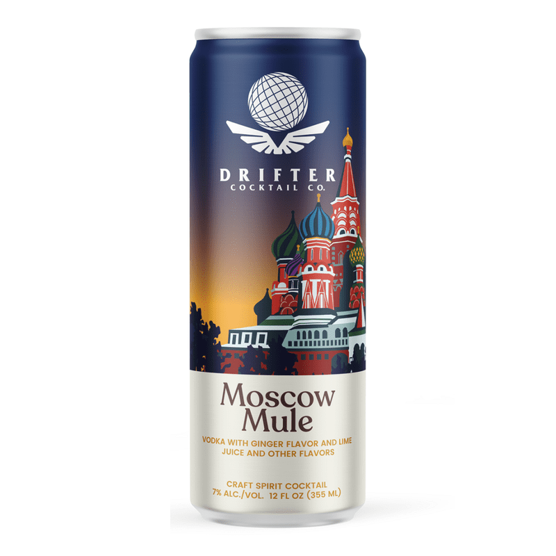 Drifter Cocktail Co. 'Moscow Mule' Cocktail 4-Pack - ForWhiskeyLovers.com