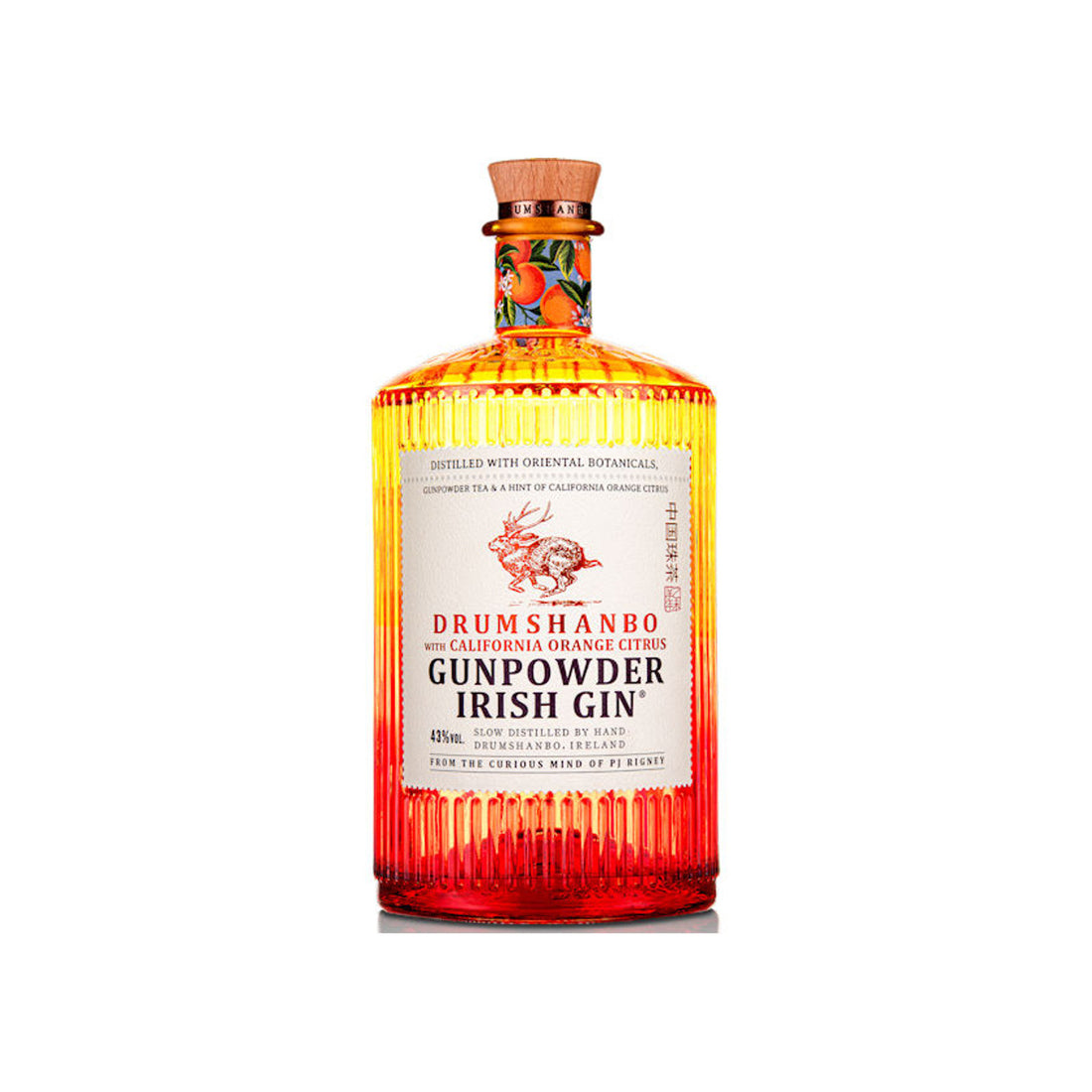 Drumshanbo Gunpowder Irish Gin with California Orange Citrus 750ml - ForWhiskeyLovers.com