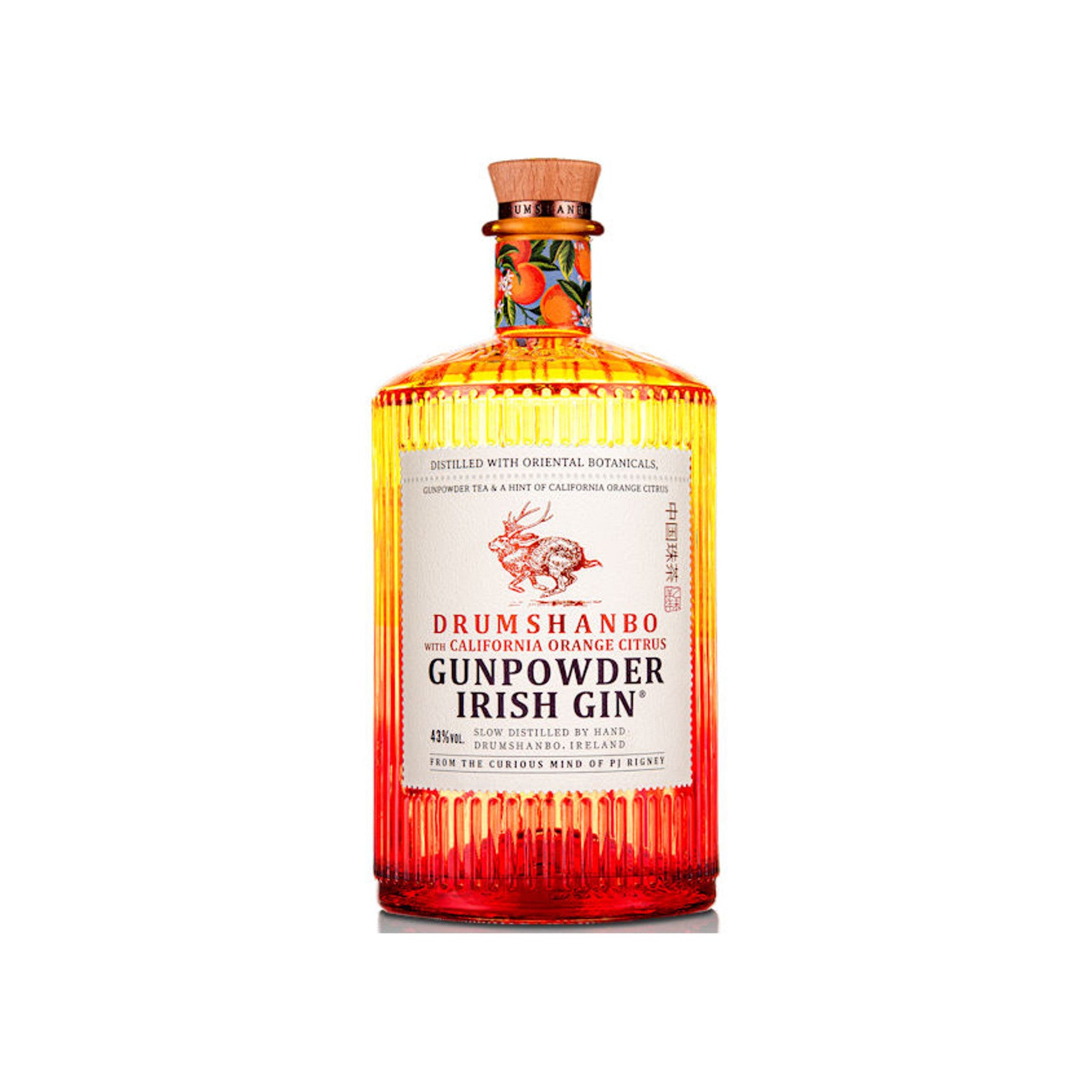 Drumshanbo Gunpowder Irish Gin with California Orange Citrus 750ml - ForWhiskeyLovers.com