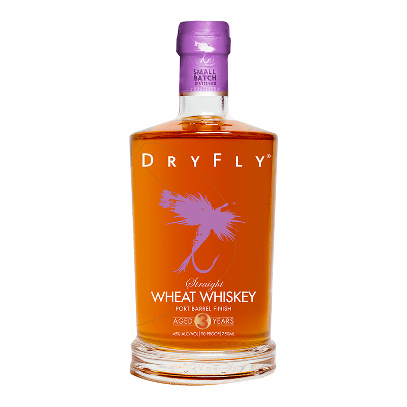 Dry Fly Straight Port Finished Wheat Whiskey - ForWhiskeyLovers.com