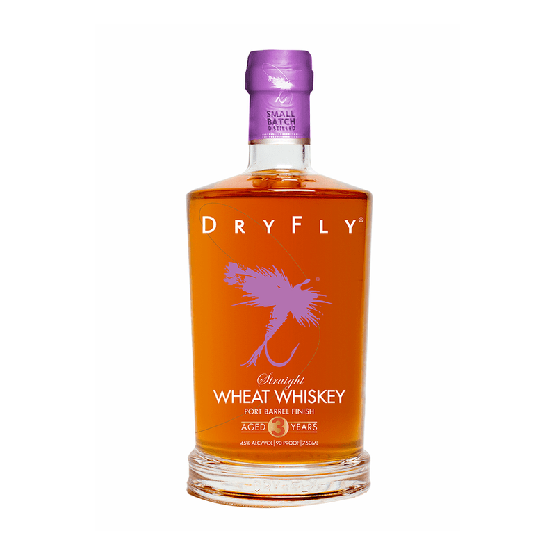 Dry Fly Straight Port Finished Wheat Whiskey - ForWhiskeyLovers.com