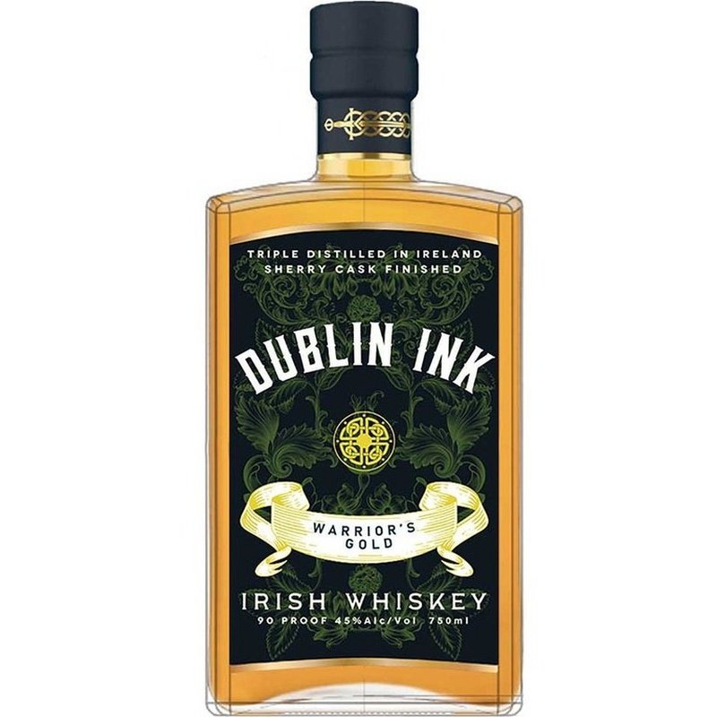 Dublin Ink 'Warrior's Gold' Irish Whiskey - ForWhiskeyLovers.com