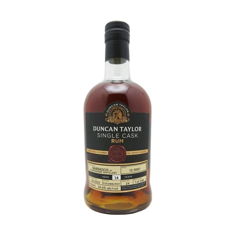 Duncan Taylor 14 Year Old Foursquare Single Cask Rum - ForWhiskeyLovers.com