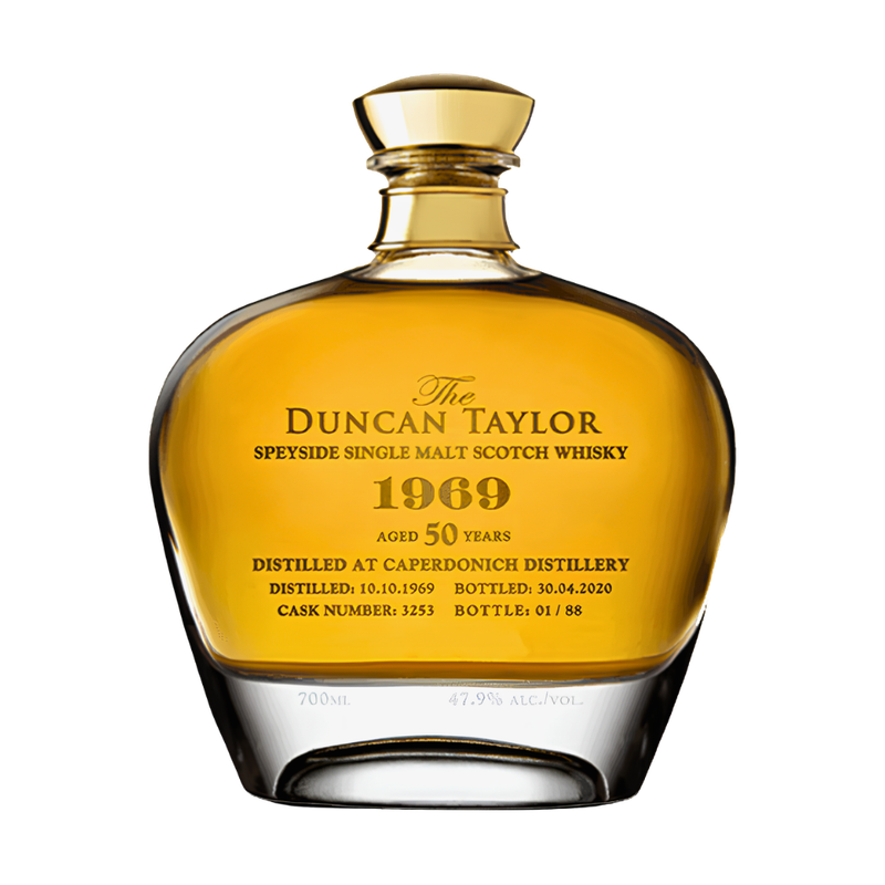 Duncan Taylor Caperdonich 1969 50 Year Old Cask 3253 Single Malt Scotch Whisky - ForWhiskeyLovers.com