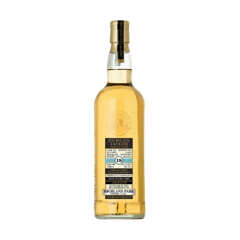 Duncan Taylor Highland Park 2004 18 Year Old Sherry Cask 501710931 Orkney Single Malt Scotch Whisky - ForWhiskeyLovers.com