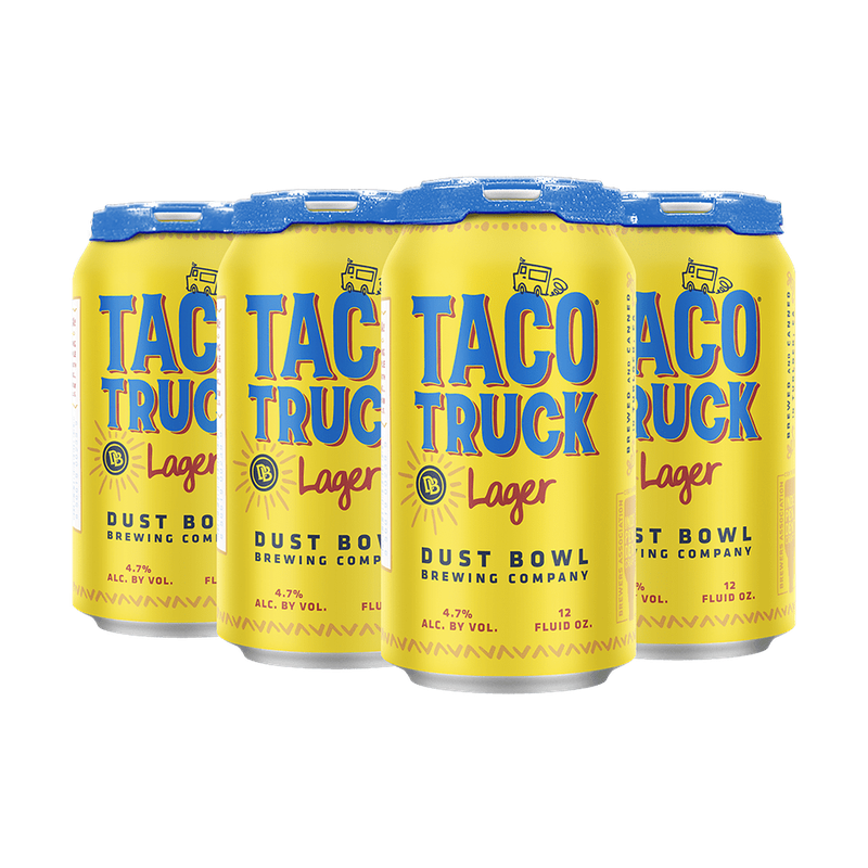 Dust Bowl Brewing Co. Taco Truck Lager Beer 6-Pack - ForWhiskeyLovers.com