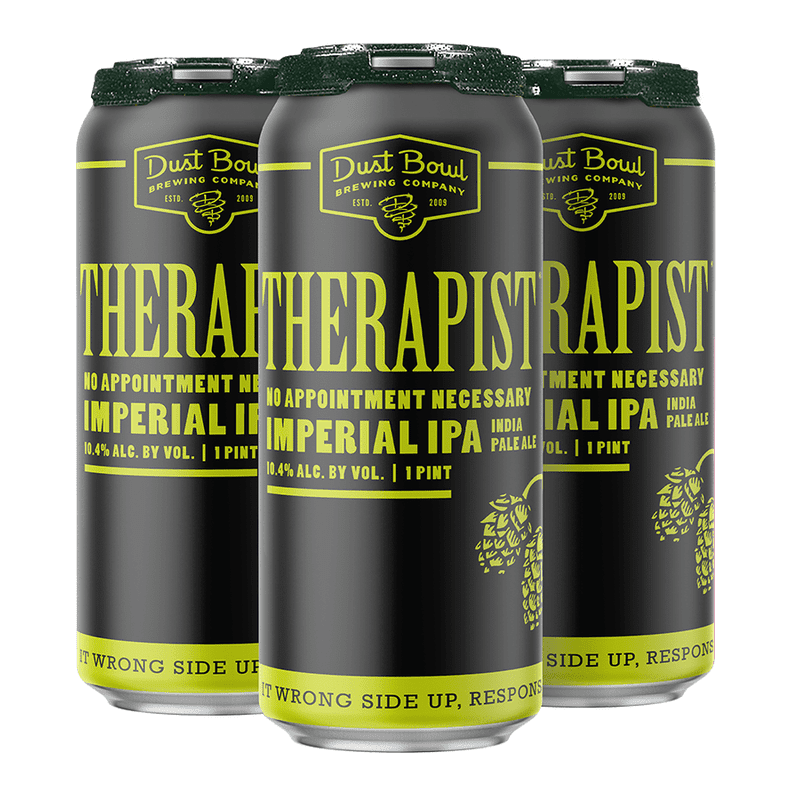 Dust Bowl Brewing Co. Therapist Imperial IPA Beer 6-Pack - ForWhiskeyLovers.com