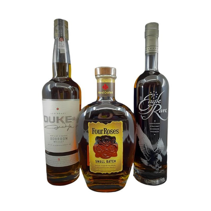Eagle Rare, Four Roses, and Duke Bourbon Bundle - ForWhiskeyLovers.com