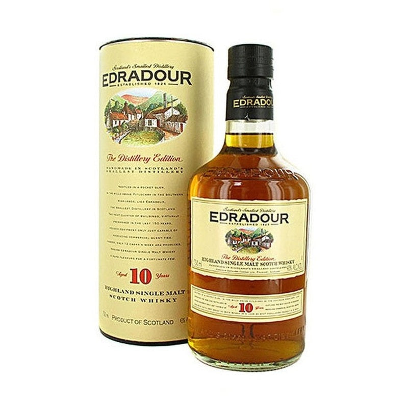 Edradour Scotch Single Malt 10 Year 750ml - ForWhiskeyLovers.com