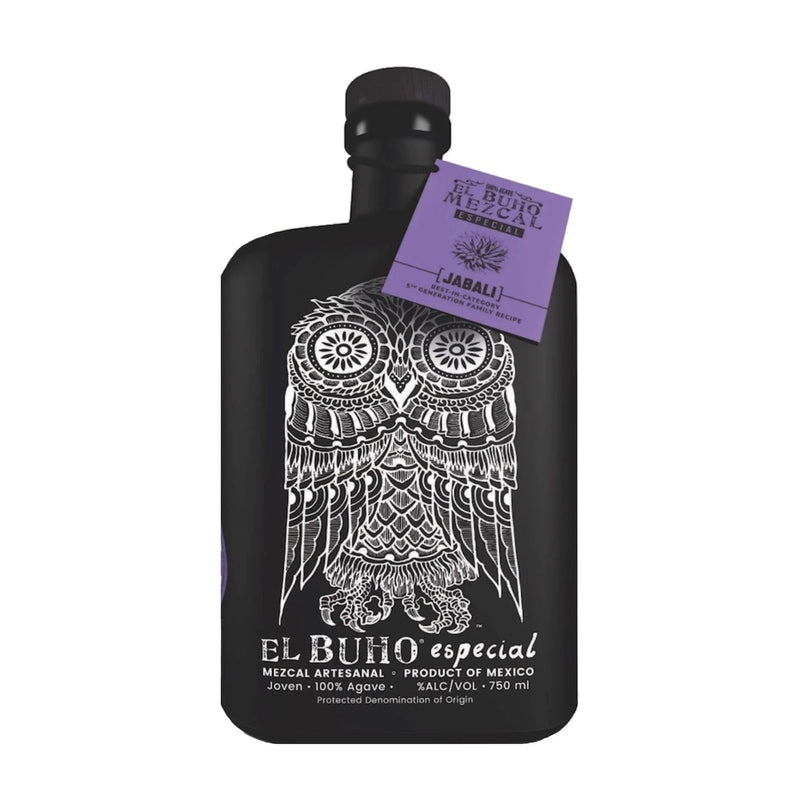 El Buho Jabali Especial Mezcal Artesanal Joven 750 ml - ForWhiskeyLovers.com