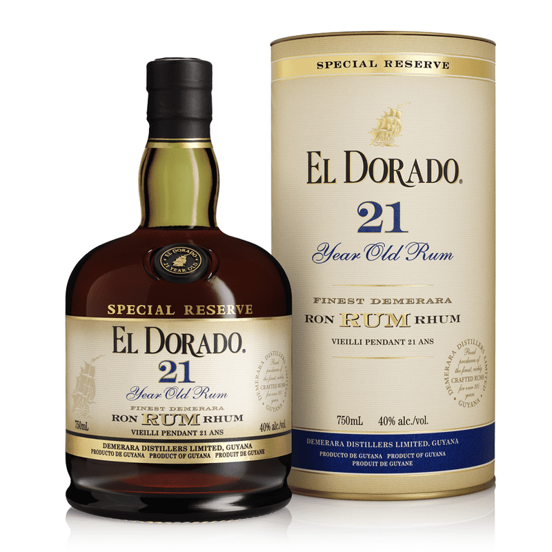 El Dorado 21 Year Old Special Reserve Finest Demerara Rum - ForWhiskeyLovers.com